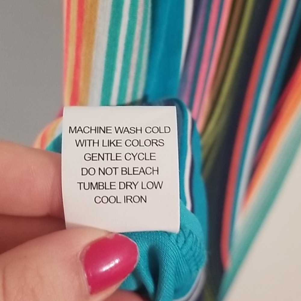 Colorful crossback maxi dress - Picture 6 of 8